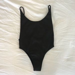 Black One Piece Swimsuit